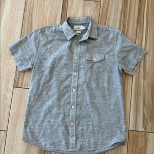 Grayers Blue Herringbone Shirt